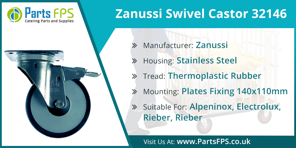 Zanussi-Swivel-Castor-32146