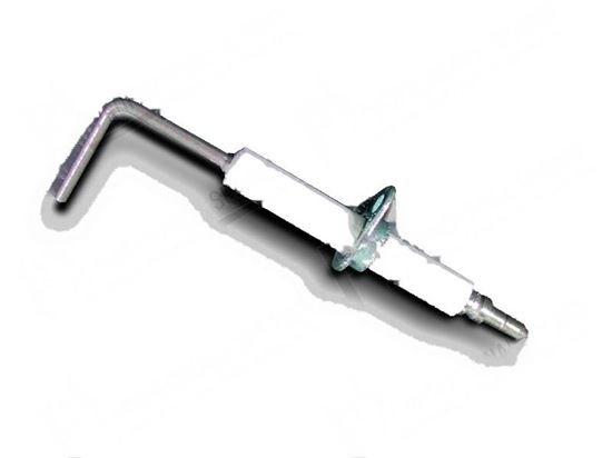 Obrázek z Spark plug - insul.  9,5x60 mm electrode L=31x31x3 mm for Zanussi, Electrolux Part# 2638 