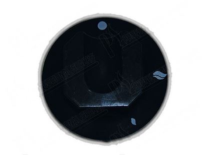 Foto de Black knob  70 mm for Zanussi, Electrolux Part# 4329