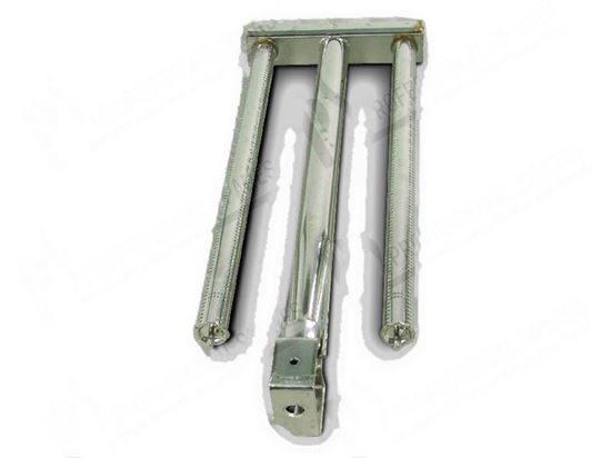 Immagine di Burner 2 branches 440x190 mm for Zanussi, Electrolux Part# 4591