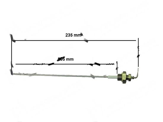 Billede af Level probe  2,5x205 mm for Zanussi, Electrolux Part# 5879