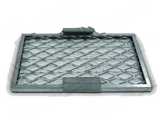 Bild på Lava rock grate 447x285x20 mm for Zanussi, Electrolux Part# 6205