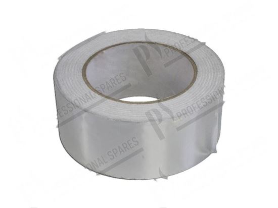 Obrazek Aluminium adhesive band Tmax 300Â°C; H=50 mm x 50 mt. for Zanussi, Electrolux Part# 6451