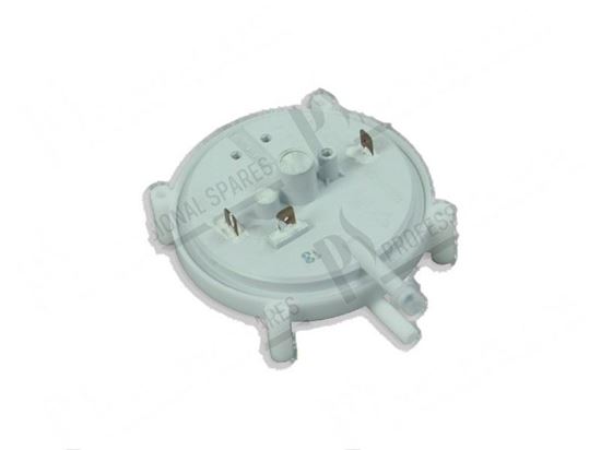 Image sur Air pressure switch 1 level APS 0,8/0,6 mbar horizontal for Zanussi, Electrolux Part# 6536