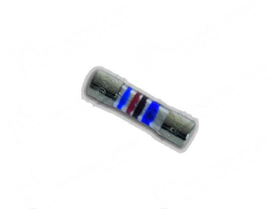 Immagine di Fuse  5x20 mm 0,63A 250V slow for Zanussi, Electrolux Part# 7054