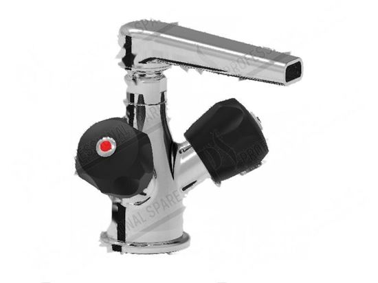 Immagine di One-hole mixer tap  1/2" - RDF for Zanussi, Electrolux Part# 8000