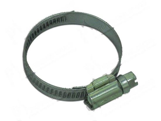 Image sur Hose clamp  40 ·60/9 mm - INOX for Granuldisk Part# 10518