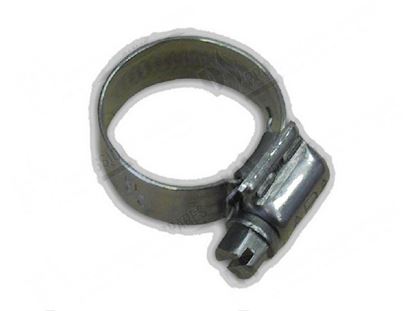 Picture of Hose clamp  16 ·27/12 mm - INOX for Granuldisk Part# 10905