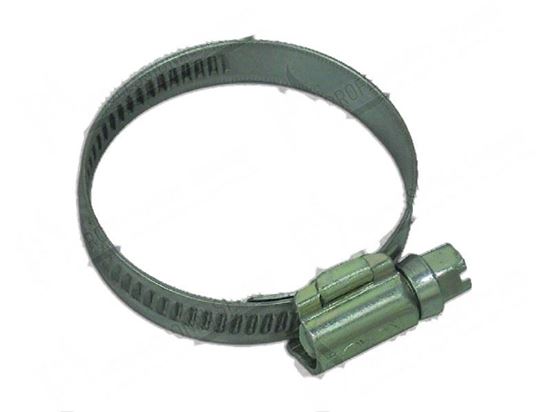 Afbeelding van Hose clamp  50 ·70/12 mm - INOX for Granuldisk Part# 11404
