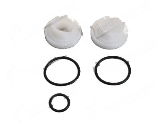 Obrázek z Bushing and O-ring [KIT] GD900 for Granuldisk Part# 20001 