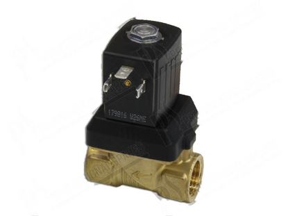 Immagine di Solenoid brass valve G1/2'' 24V 50Hz 8W for Granuldisk Part# 24107