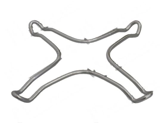 Afbeelding van Pan support grid 265x265 mm - INOX for Zanussi, Electrolux Part# 25056