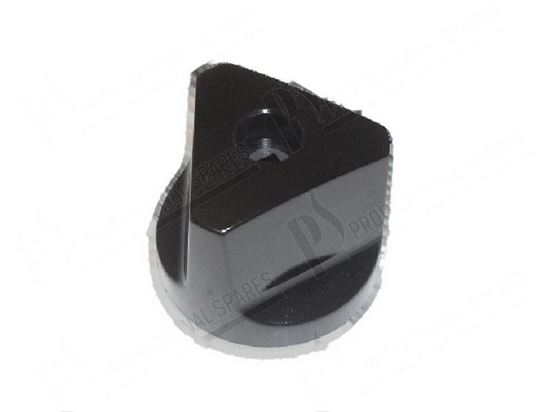 Obrazek Black knob  50 mm for Zanussi, Electrolux Part# 25260