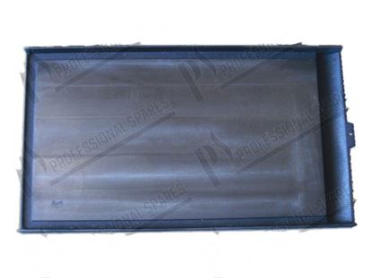 Bild von Double burner smooth plate for Zanussi, Electrolux Part# 26440