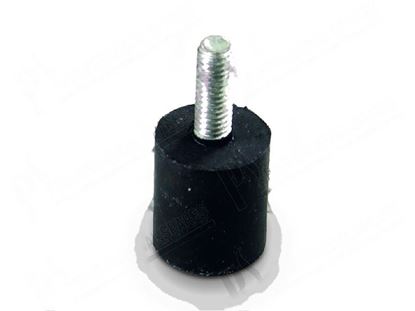 Bild på Foot in neoprene colour black  18xM6 for Zanussi, Electrolux Part# 26806