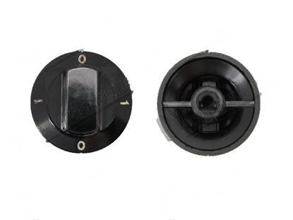 Billede af Black knob  60 mm for Zanussi, Electrolux Part# 50341