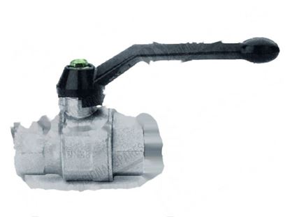 Bild von Ball valve 3/4" FF - PN20 - L=70 mm - DIN-DVGW for Zanussi, Electrolux Part# 53108