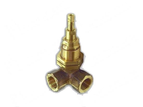 Obrazek Water tap right 1/2" FF for Zanussi, Electrolux Part# 53703