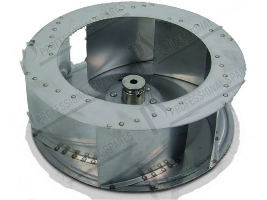 Billede af Fan blade  280x100 - 6 vanes for Zanussi, Electrolux Part# 54585