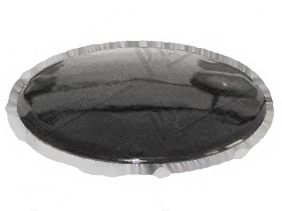 Immagine di Burner lid  80 mm for Zanussi, Electrolux Part# 55108