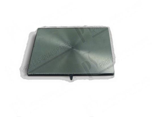 Immagine di Single burner smooth plate for Zanussi, Electrolux Part# 55550