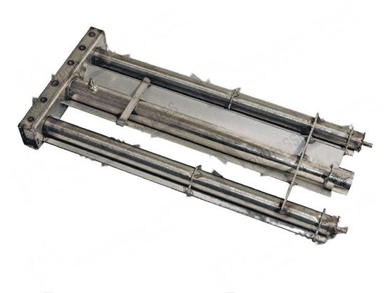 Immagine di Burner 2 branches 430x205 mm for Zanussi, Electrolux Part# 56655