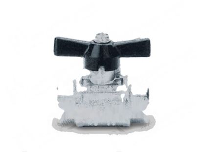 Immagine di Ball valve 3/8" FF - PN40 - L= 54mm for Zanussi, Electrolux Part# 56843