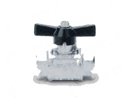 Obrazek Ball valve 3/8" FF - PN40 - L= 54mm for Zanussi, Electrolux Part# 56843