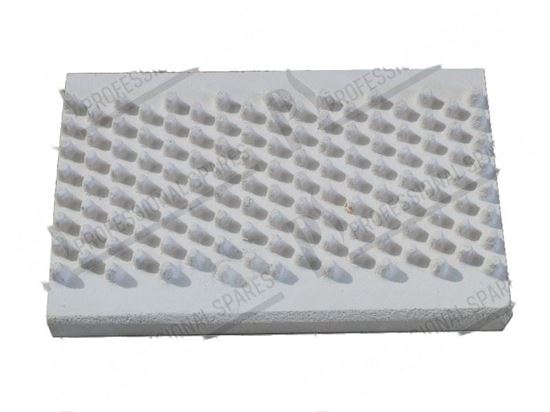 Billede af Refractory plate 160x99x23 mm for Zanussi, Electrolux Part# 57730