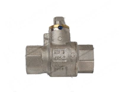 Immagine di Ball valve 1/2"FF - PN40 - L=61 mm for Zanussi, Electrolux Part# 58647