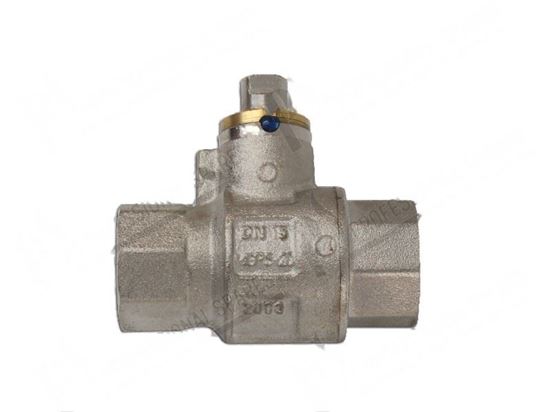 Foto de Ball valve 1/2"FF - PN40 - L=61 mm for Zanussi, Electrolux Part# 58647