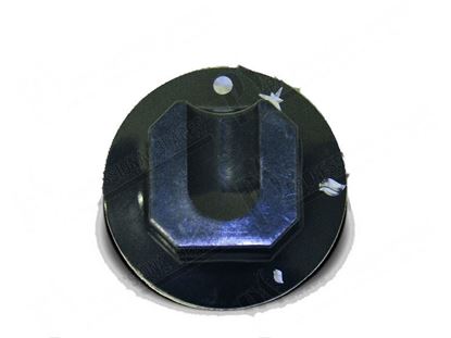 Foto de Black knob  70 mm for Zanussi, Electrolux Part# 59206