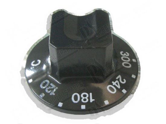 Bild von Knob  55 mm 120-300 Â°C for Zanussi, Electrolux Part# 59468