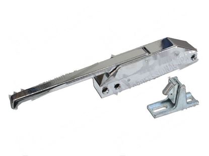 Billede af Closing door with chrome lock for Zanussi, Electrolux Part# 93081