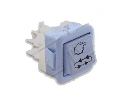 Picture of Momentary rocker switch 25x25 mm for Comenda Part# 130447