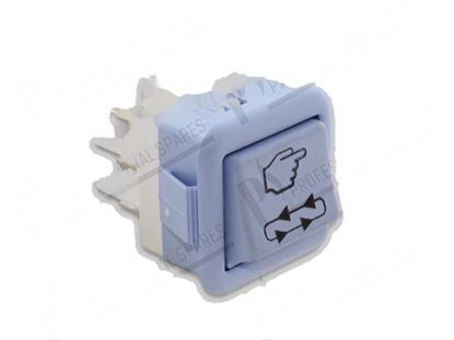 Immagine di Momentary rocker switch 25x25 mm for Comenda Part# 130447