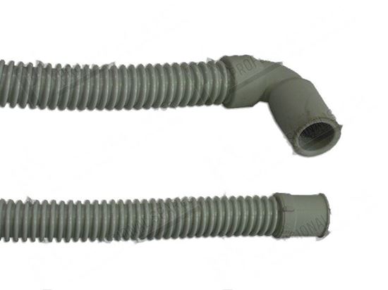 Foto de Drain pipe PPE  19 mm F 180Â°+  22 mm 90Â° L=3000 mm for Comenda Part# 200346
