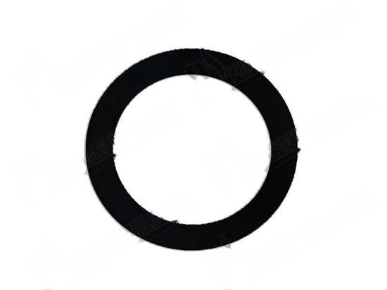 Obrázek z Flat gasket  17x24x2 mm EPDM for Meiko Part# 217433 