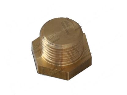Picture of Brass End cap TE 1/2"xh13 mm for Comenda Part# 290105