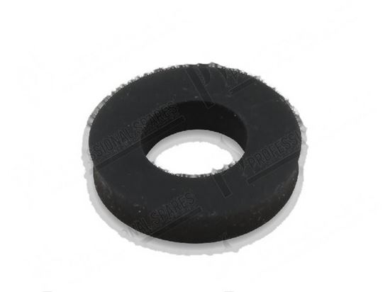 Billede af Flat rubber gasket  10x20x4 mm for Meiko Part# 408221