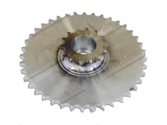 Bild von Gear wheel 14 teeth - 40 teeth for Comenda Part# 410306