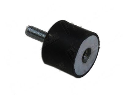 Bild von Antivibration  25xh25 mm - M6x18 mm for Comenda Part# 441111