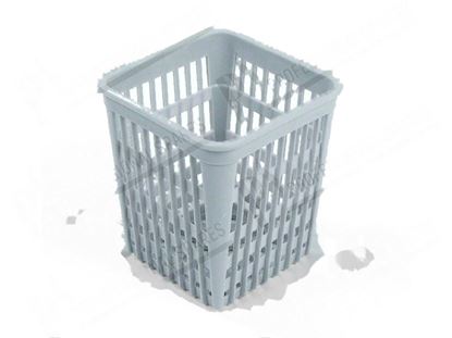 Bild von Container cutlery 110x110xh130 mm for Elettrobar/Colged Part# 780068