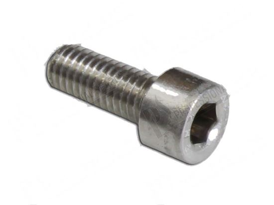 Afbeelding van Cylindrical head screw M5x12 mm INOX for Winterhalter Part# 2003307