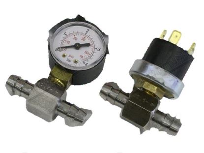 Afbeeldingen van Spray  0,6 mm with Pressure switch manometer for Convotherm Part# 2223452