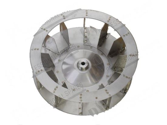 Afbeelding van Fan wheel  280x110 mm - 12 vanes for Convotherm Part# 2619957