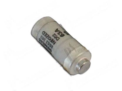 Immagine di Fuse  15x36 mm 63A 250/400V (10 pcs) for Convotherm Part# 4005059