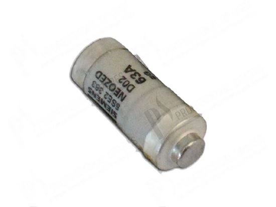 Изображение Fuse  15x36 mm 63A 250/400V (10 pcs) for Convotherm Part# 4005059