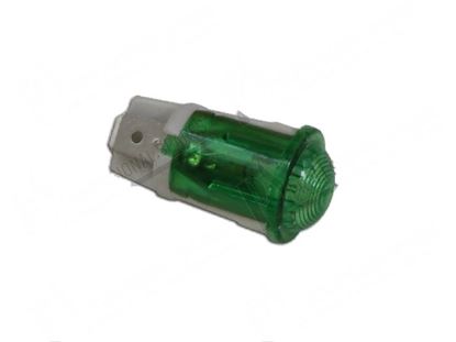 Obrazek Green pilot lamp  15,5 mm 240V for Convotherm Part# 5004022