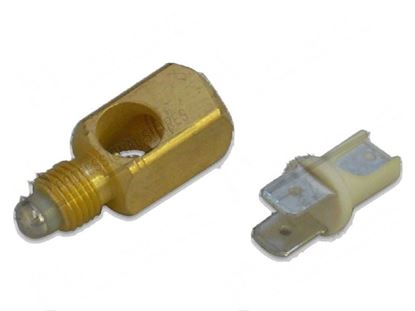 Obrázek Interrupted thermocouple fitting M9x1 - F9x1 for Giorik Part# 7050030